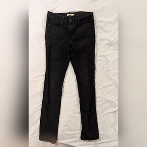 311 Skinny Shaping Black Jeans By Levi Strauss
